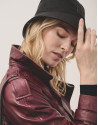 Reversible grey and navy bucket hat - Woman | Roberto Verino