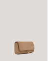 Beige snakeskin Ariana clutch bag - Sale | Roberto Verino