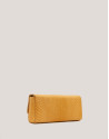 Mustard snakeskin Ariana clutch bag - Sale | Roberto Verino