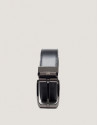 Black and brown reversible belt