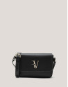 Bolso bandolera Sun piel negro