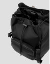 Black nylon Work backpack