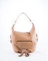 Camel leather Petra hobo bag 