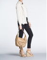 Camel leather Petra hobo bag 