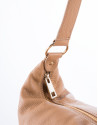 Camel leather Petra hobo bag 
