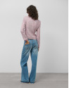Pink tweed short jacket - Woman - SS2025 | Roberto Verino