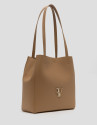 Bolso Bruna Tote Maxi piel cámel - Mujer | Roberto Verino