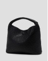 Maxi bolso de hombro Paula Hobo piel trenzada... | Roberto Verino