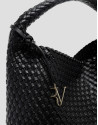 Maxi bolso de hombro Paula Hobo piel trenzada... | Roberto Verino