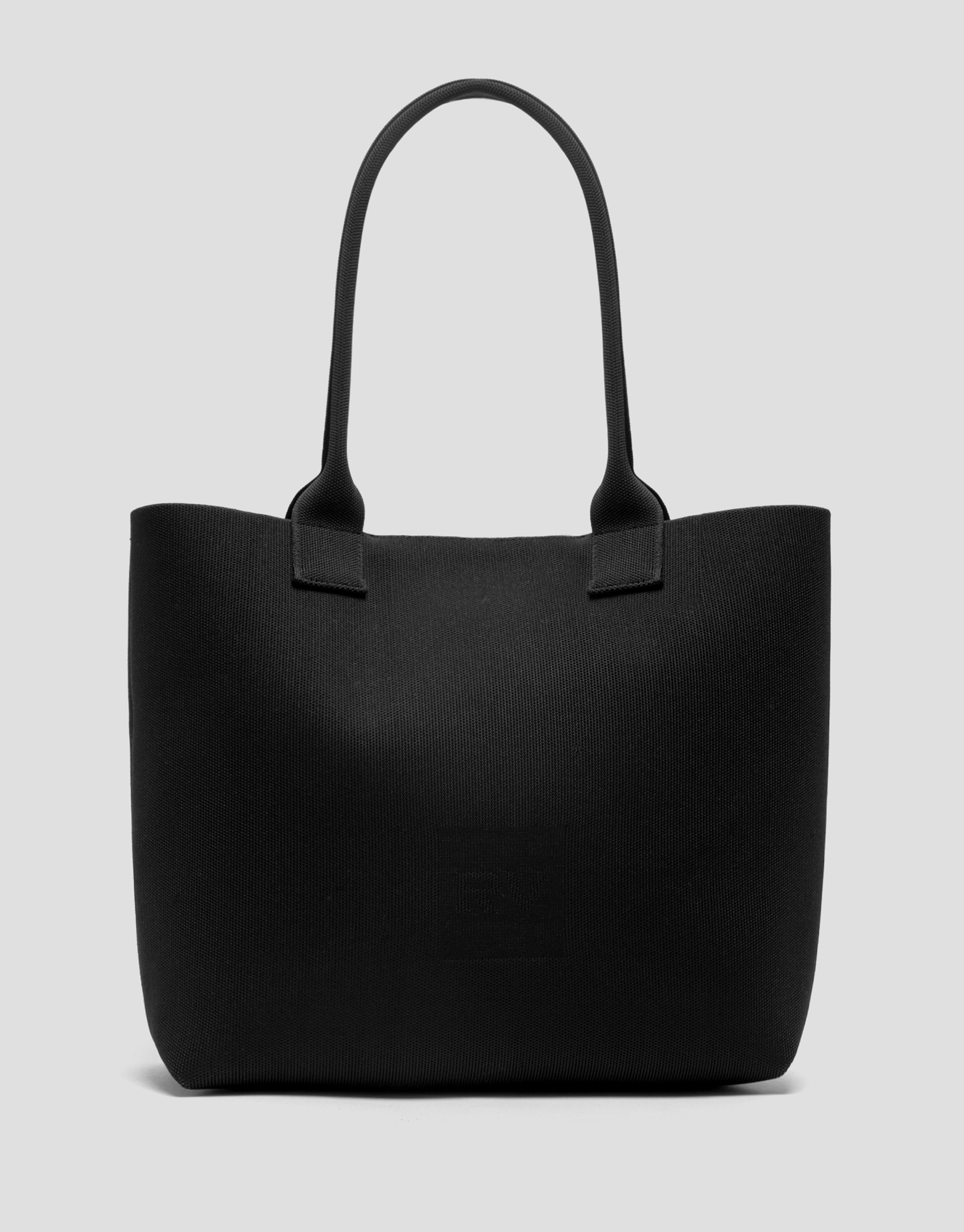 Black knit maxi Kendall shopping bag - Woman | Roberto Verino