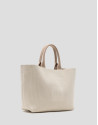 Bolso satchel Kendall punto crudo - Mujer | Roberto Verino