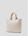 Bolso satchel Kendall punto crudo - Mujer | Roberto Verino