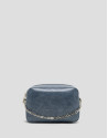 Cobalt blue Bazín Urban Midi shoulder bag | Roberto Verino