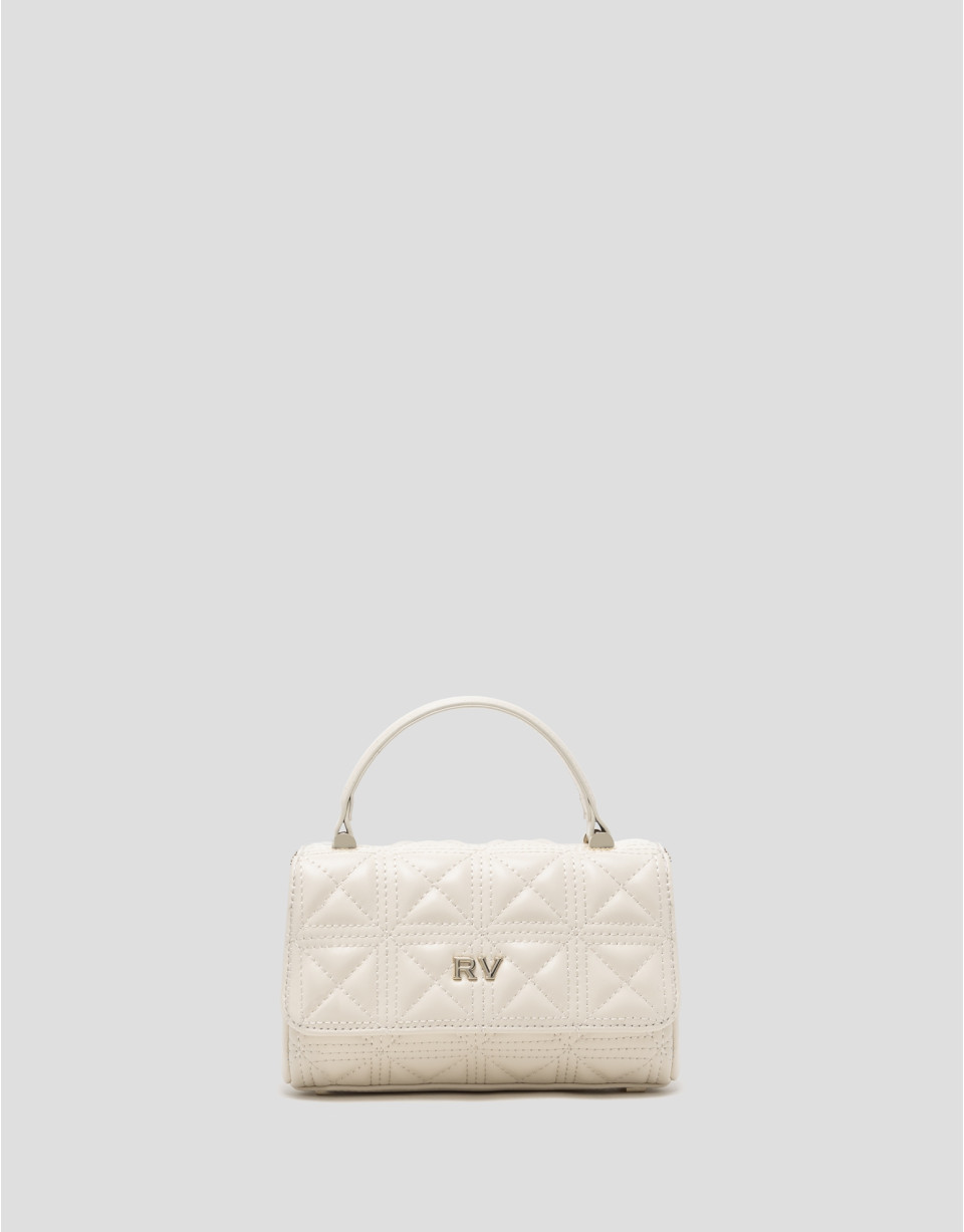 Bolso Linda Micro piel acolchada crudo - Mujer | Roberto Verino