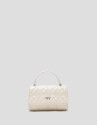 Linda Micro raw quilted leather bag - Woman | Roberto Verino