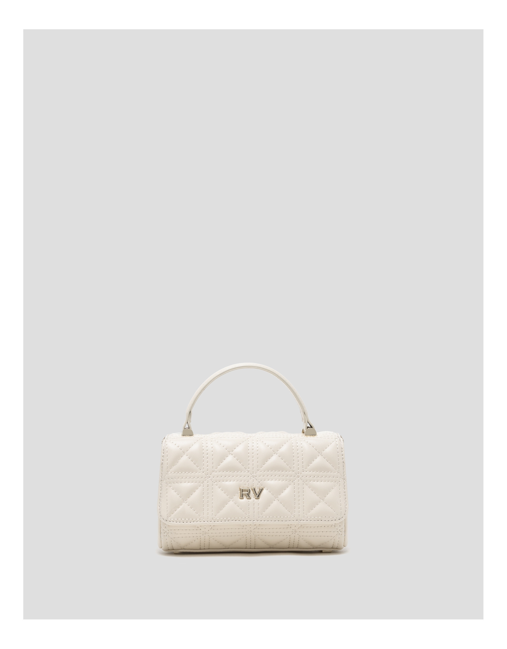 Bolso Linda Micro piel acolchada crudo - Mujer | Roberto Verino
