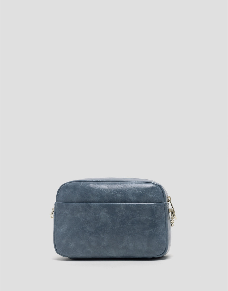 Bandolera Bazín Urban Midi azul cobalto - Mujer | Roberto Verino