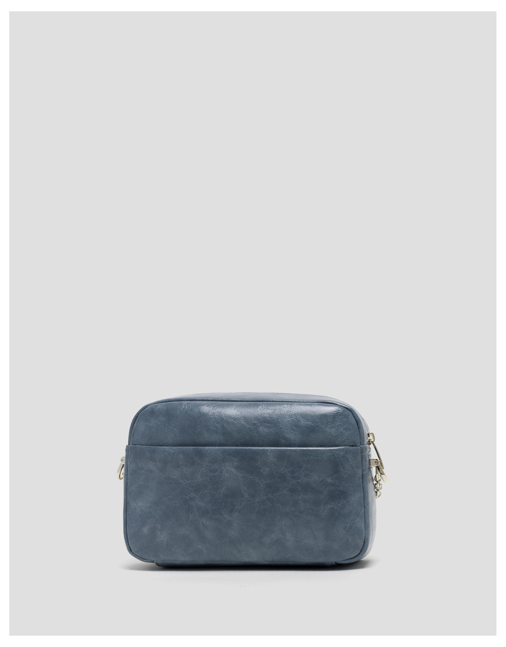 Cobalt blue Bazín Urban Midi shoulder bag | Roberto Verino