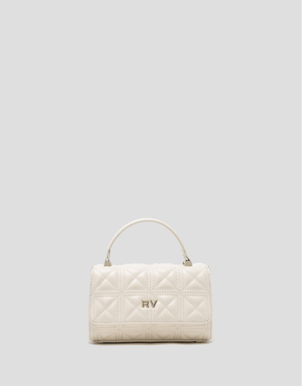 Bolso Linda Micro piel acolchada crudo - Mujer | Roberto Verino