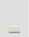 Bolso Linda Micro piel acolchada crudo - Mujer | Roberto Verino