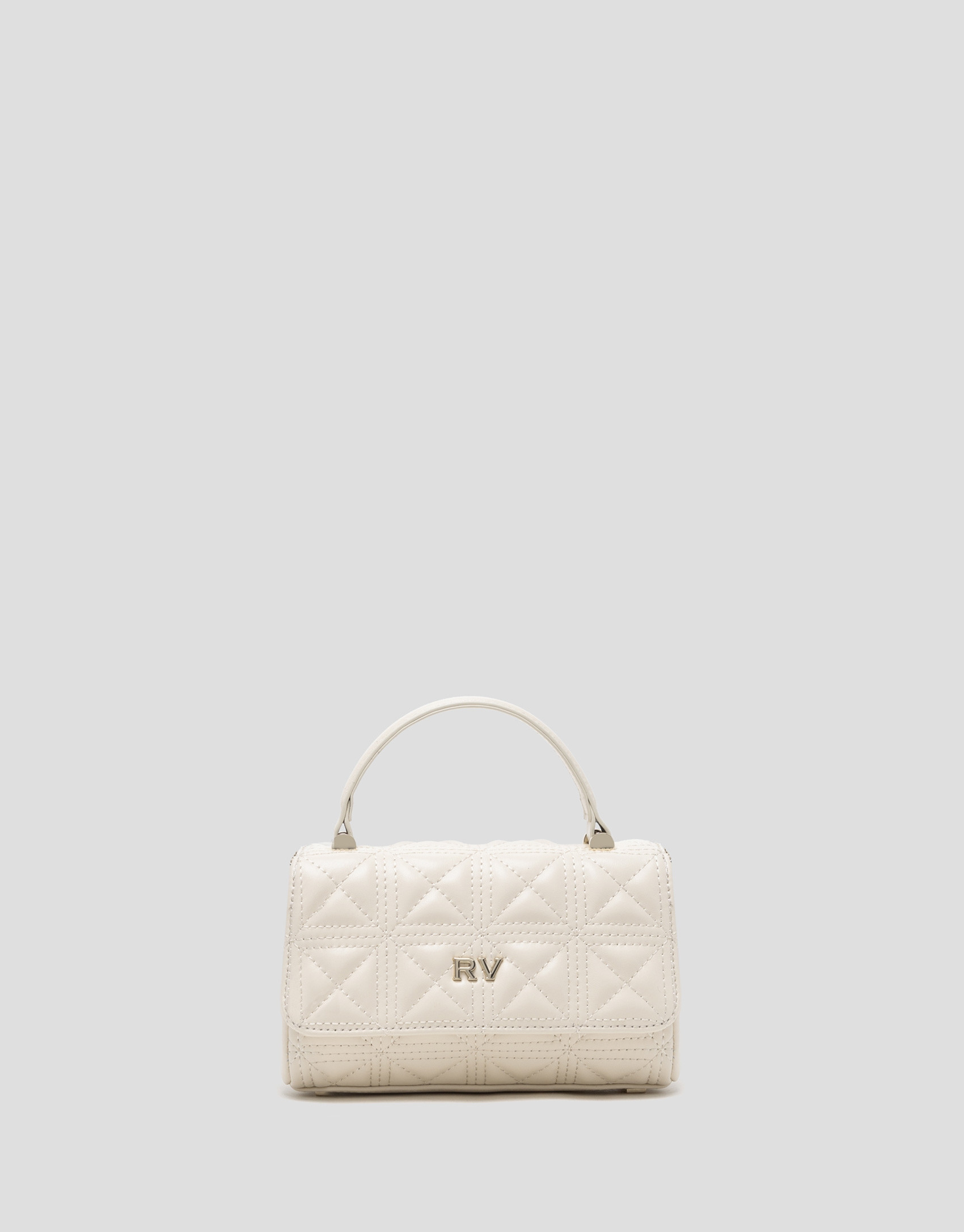 Linda Micro raw quilted leather bag - Woman | Roberto Verino
