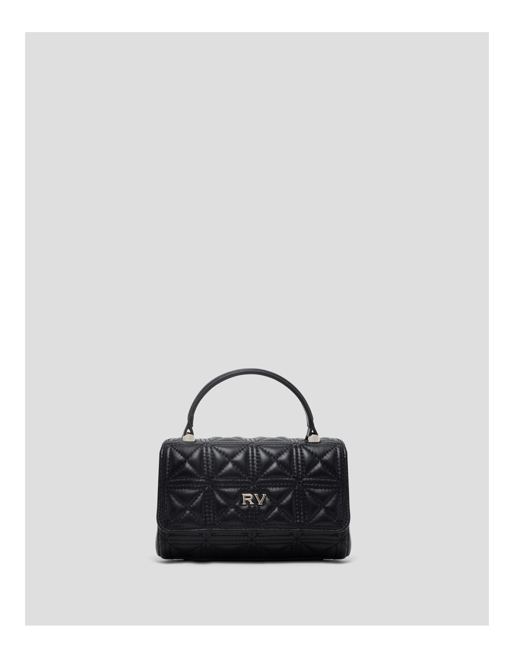 Bolso Linda Micro piel acolchada negro - Mujer | Roberto Verino