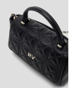 Bolso Linda Micro piel acolchada negro - Mujer | Roberto Verino