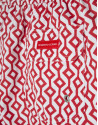 Bañador estampado geométrico rojo - Hombre | Roberto Verino