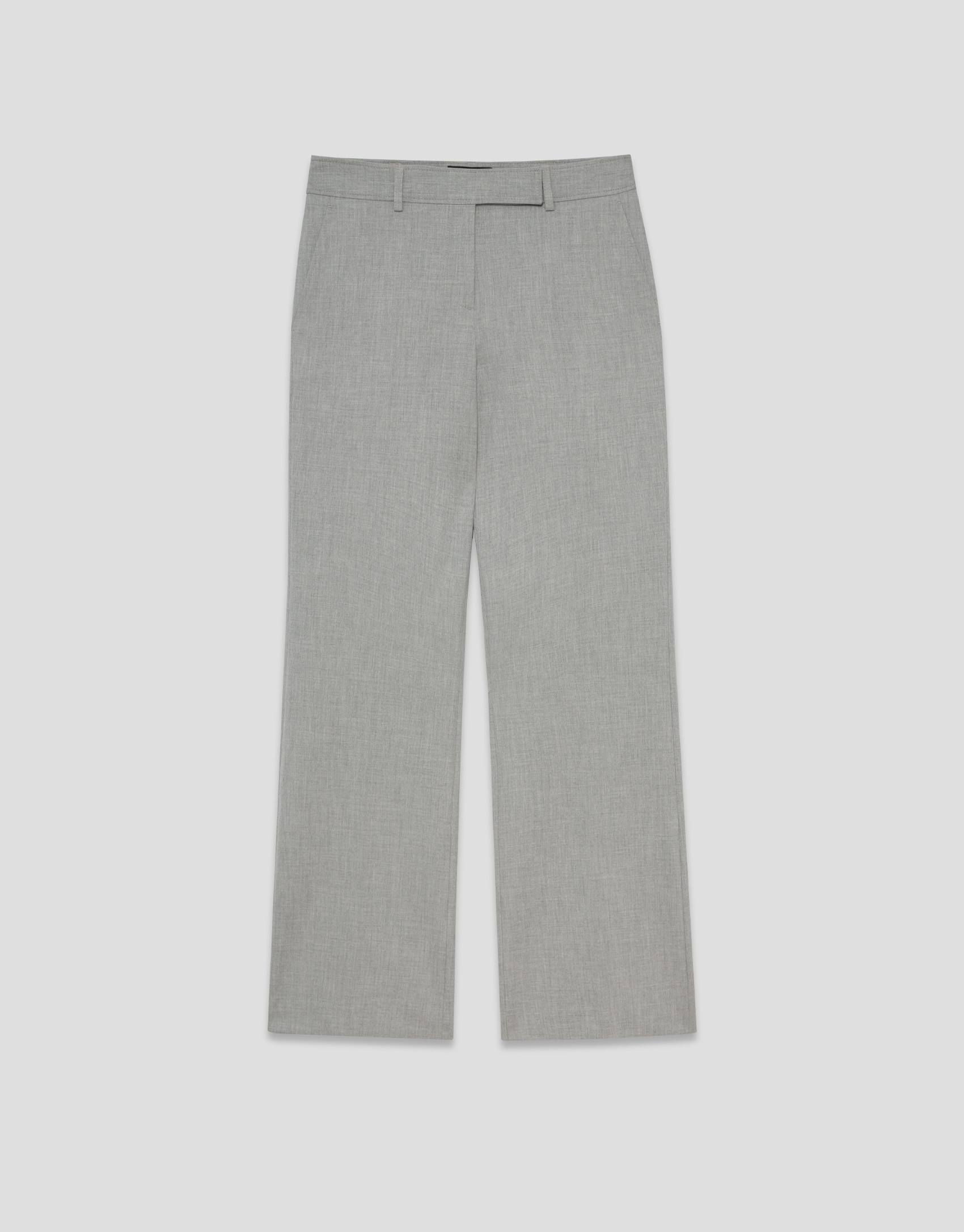 Straight gray trousers - Woman - SS2025 | Roberto Verino