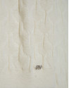 Long sleeve wool sweater with ecru eights | Roberto Verino