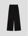 Pantalón palazzo negro - Mujer - PV2025 | Roberto Verino