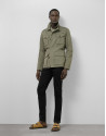 Khaki green four-pocket safari jacket - Man | Roberto Verino