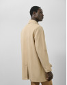Gabardina algodón técnico beige - Hombre | Roberto Verino
