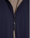 Navy and tan reversible jacket - Man - SS2025 | Roberto Verino