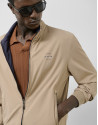Navy and tan reversible jacket - Man - SS2025 | Roberto Verino