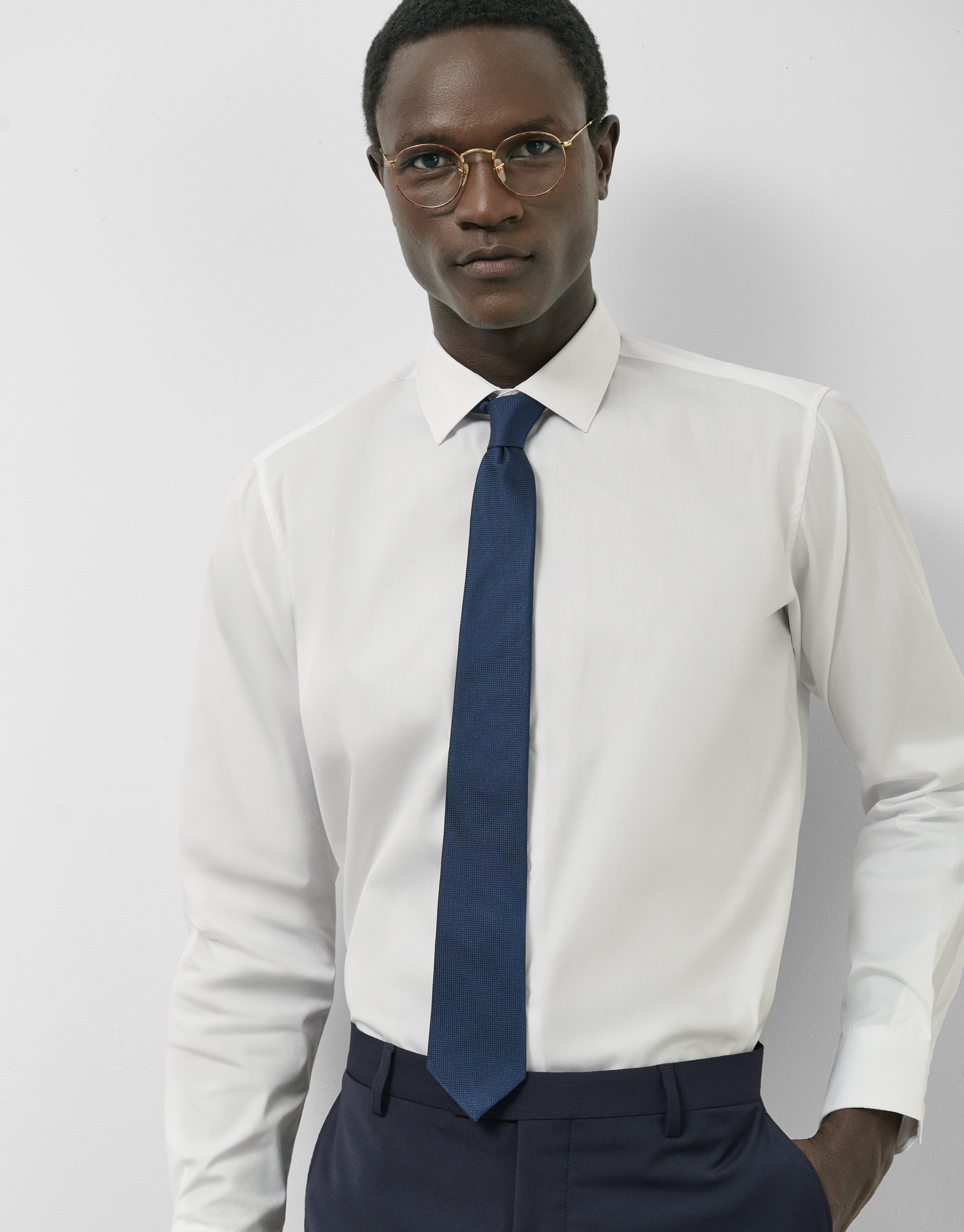 Camisa vestir blanca - Hombre - PV2025 | Roberto Verino