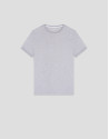 Camiseta algodón mercerizado gris melange | Roberto Verino