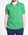 Green pique top