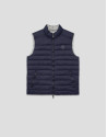 Chaleco reversible marino y gris - Hombre | Roberto Verino