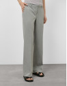 Straight gray trousers - Woman - SS2025 | Roberto Verino