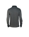 Two tone blue piqué polo shirt