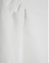 Camiseta manga capa en algodón blanco - Mujer | Roberto Verino