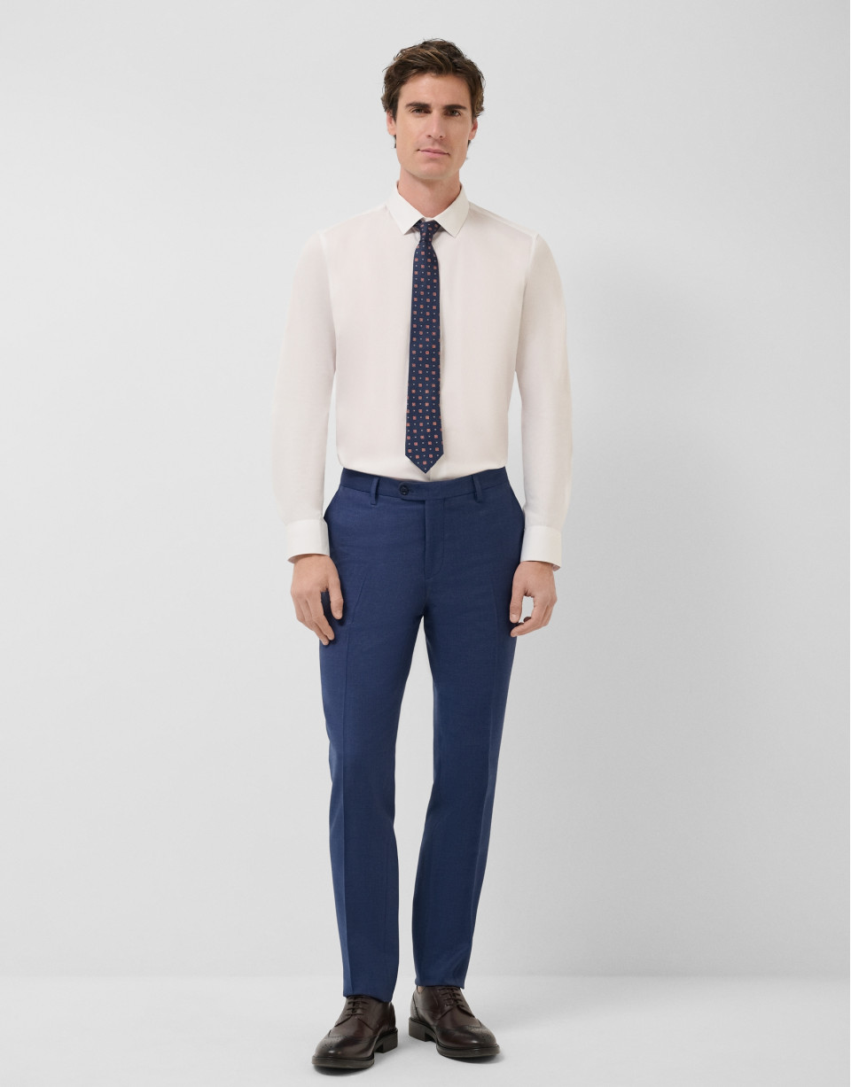 Camisa vestir lisa blanca - Hombre - PV2025 | Roberto Verino