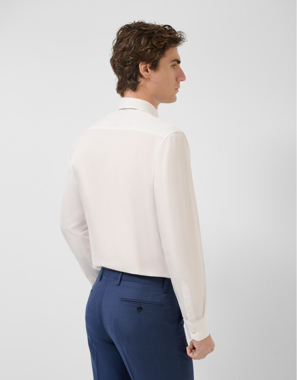 Camisa vestir lisa blanca - Hombre - PV2025 | Roberto Verino