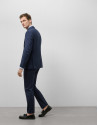 Traje half canvas regular fit microestructura... | Roberto Verino