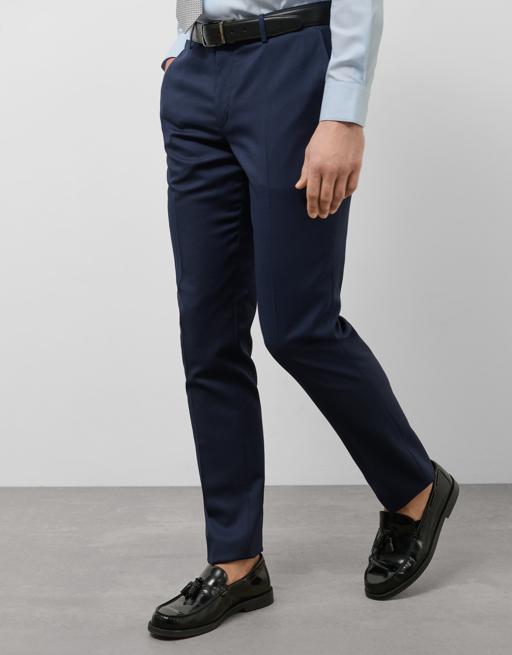 Traje half canvas regular fit microestructura... | Roberto Verino