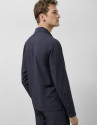 Navy blue technical overshirt - Man - SS2025 | Roberto Verino