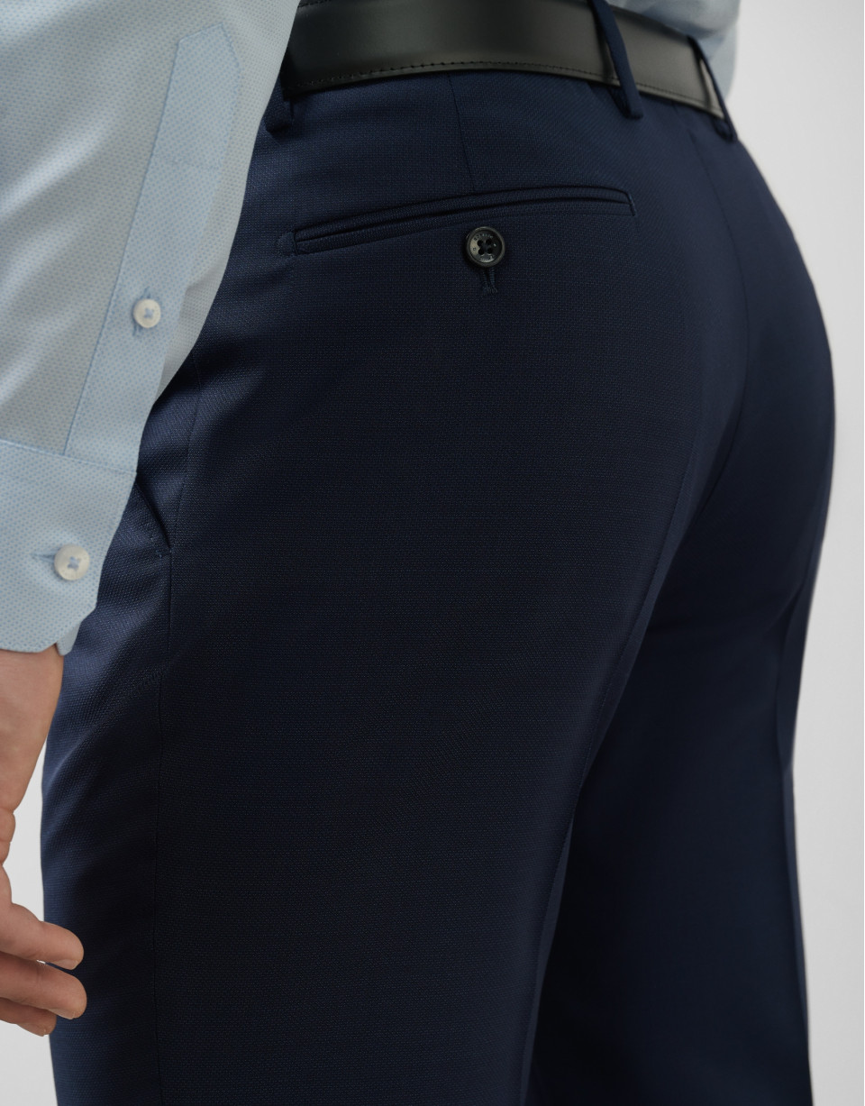 Traje half canvas regular fit microestructura... | Roberto Verino