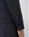 Navy blue technical overshirt - Man - SS2025 | Roberto Verino