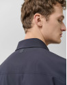 Sobrecamisa técnica azul marino - Hombre | Roberto Verino